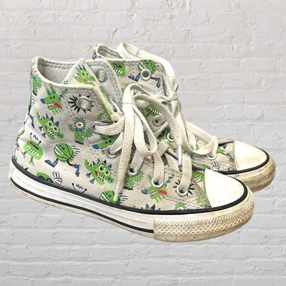 Converse Other - Converse Monster Print Chuck Taylor High-Tops